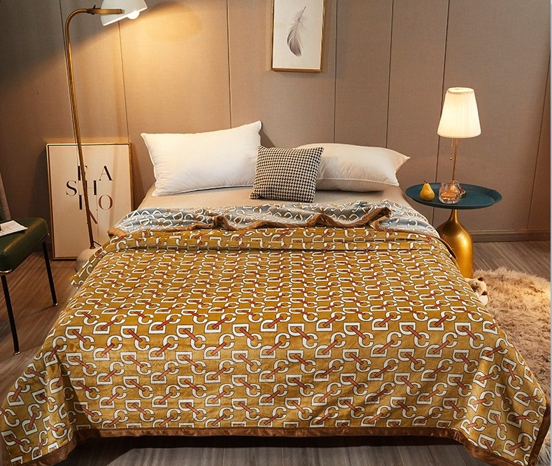 金年会大牌风迪奥云毯（姜黄色）